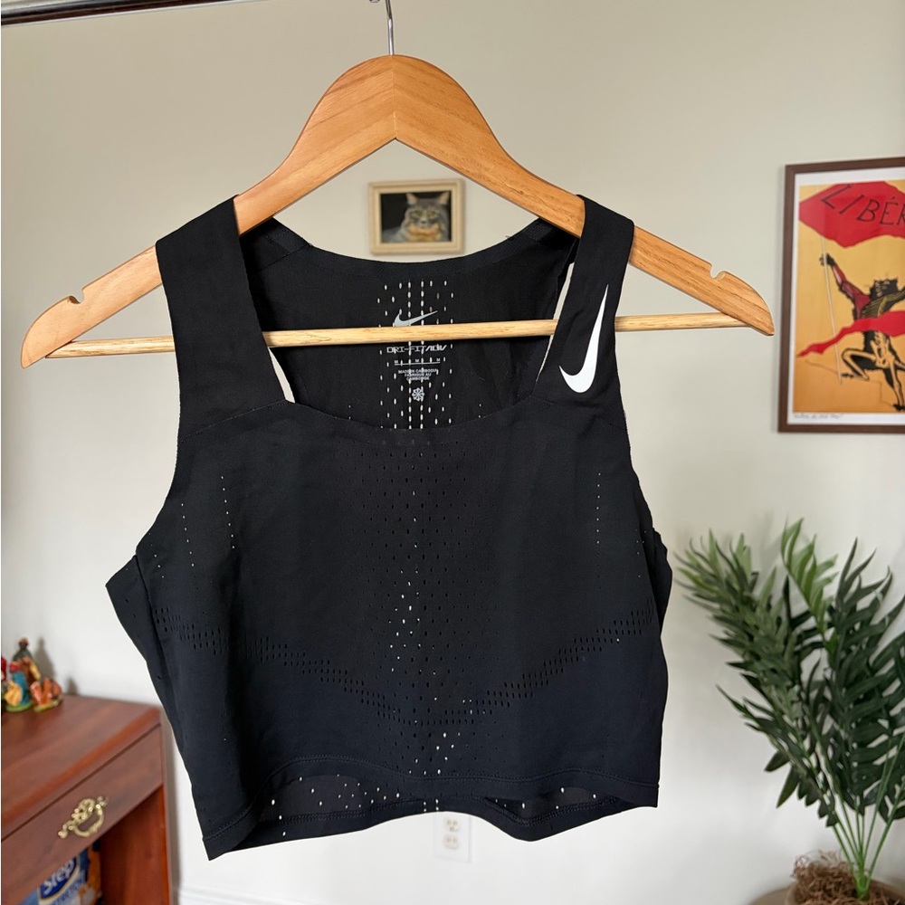 Nike Women's Black Crop Top